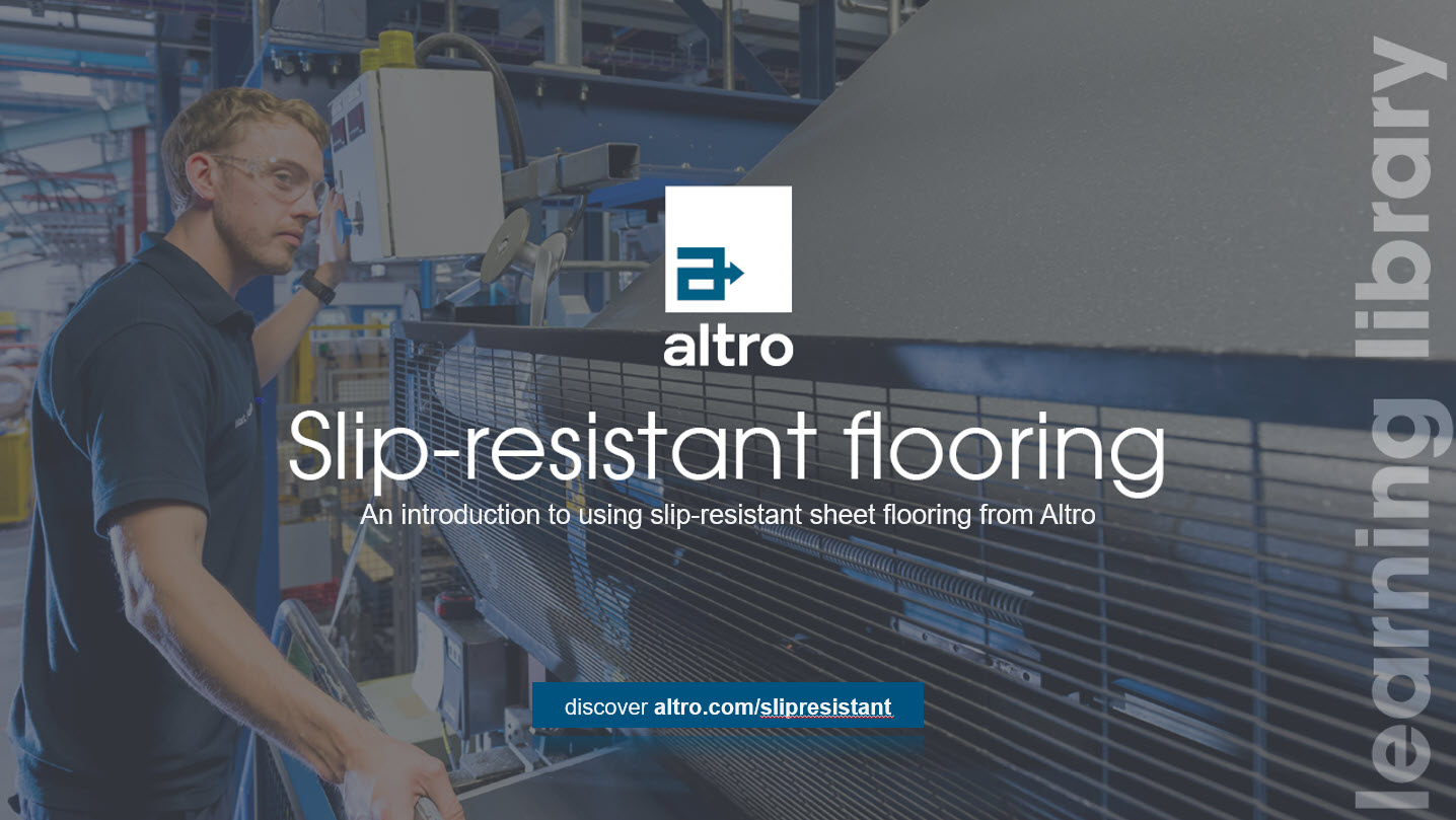 Altro slip-resistant flooring presentation cover
