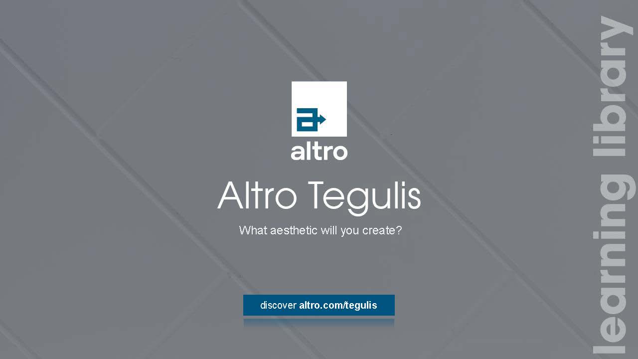 Altro Tegulis presentation cover