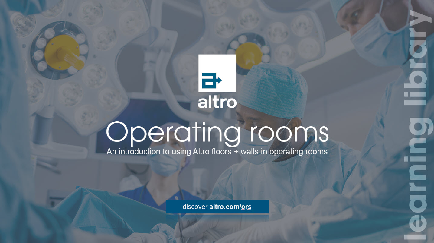 Altro operating rooms presentation cover