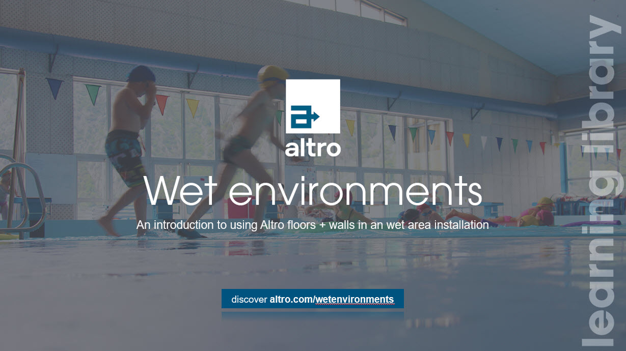 Altro wet environments presentation cover