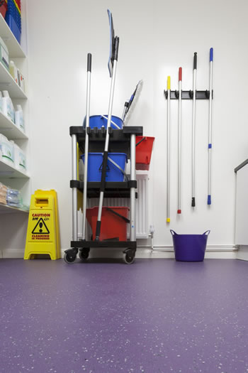 It's important to keep our floors and wall cladding hygienic through proper cleaning