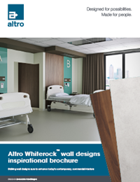 Altro Whiterock wall designs inspirational brochure