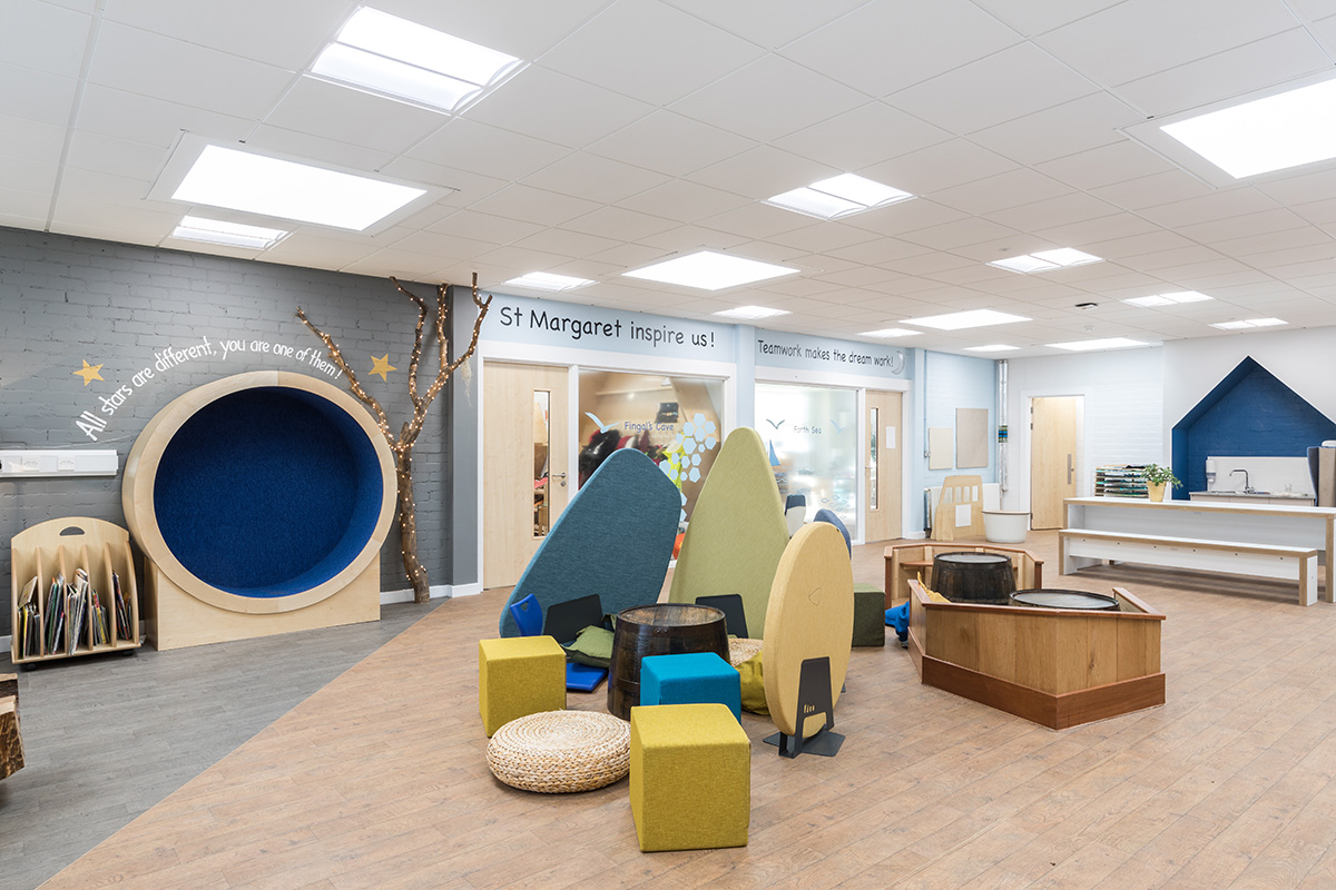 Altro Wood Safety Comfort installed at St Margarets primary school