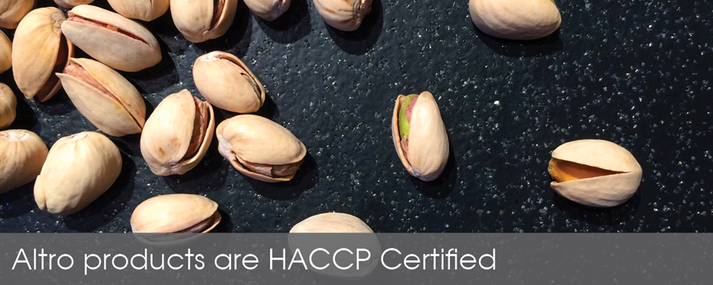 Altro products are HACCP certified blog banner