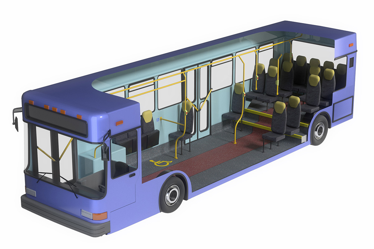 Bus floor plan