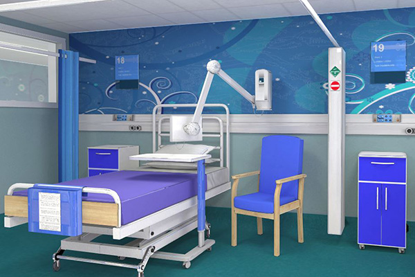 Example of an Altro space visualiser room set