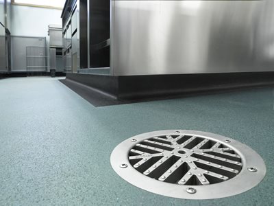 Altro's hygienic system is designed for working in kitchens