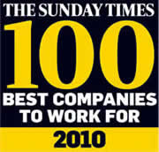 The Sunday Times 100 Best Companies To Work For